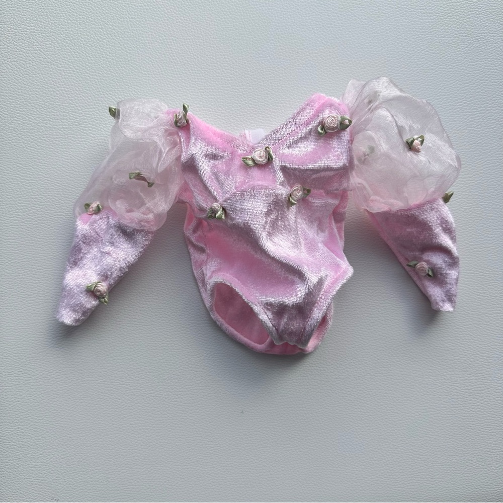 Sofia Doll Ballet Tutu - Pink with Rosebud Decorations 🌸